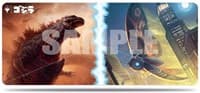 Godzilla & Mothra 6ft Table Playmat for Magic the Gathering