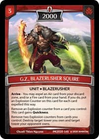 G.Z., Blazerusher Squire