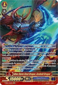 Blue Storm Steel Dragon, Genbold Dragon (SR)