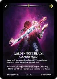 Golden Rose Blade (Full Art)
