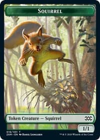 Squirrel // Thopter (008) Double-Sided Token