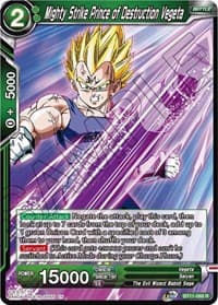 Mighty Strike Prince of Destruction Vegeta