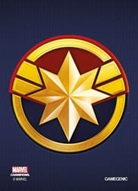 Marvel Champions - Captain Marvel Card Sleeves (50ct.)