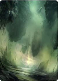 Swamp Art Card (13/81)