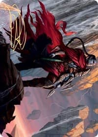 Anowon, the Ruin Thief Art Card (Gold-Stamped Signature)