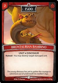 Brontaurian Bambino