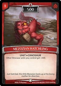 Mezozian Hatchling
