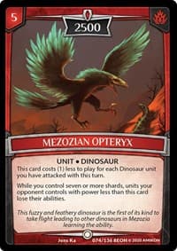 Mezozian Opteryx