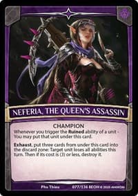 Neferia, the Queen's Assassin