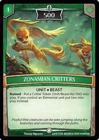 Zonamian Critters