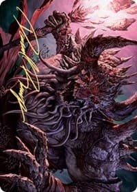 Dream Devourer Art Card (Gold-Stamped Signature)