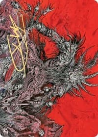 Varragoth, Bloodsky Sire Art Card (Gold-Stamped Signature)