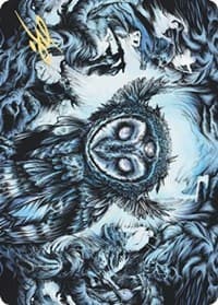 Vega, the Watcher Art Card (Gold-Stamped Signature)