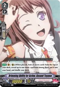 Brimming Ability for Action, Kasumi Toyama (Parallel Foil)