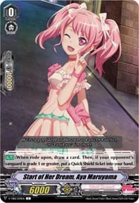 Start of Her Dream, Aya Maruyama (Parallel Foil)