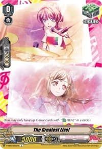 The Greatest Live! (A) (Poppin'Party) (Parallel Foil)