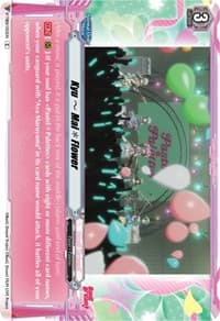 Kyu~Mai*Flower (Parallel Foil)