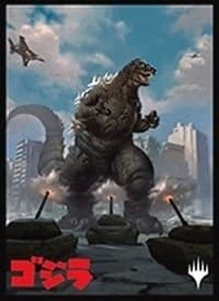 Magic: The Gathering Player's Card Sleeve - Ikoria: Lair of Behemoths - Godzilla, King of the Monsters (80-Pack)
