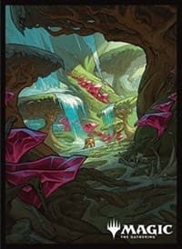 Magic: The Gathering Player's Card Sleeve - Ikoria: Lair of Behemoths - Triome Zagoth (80-Pack)