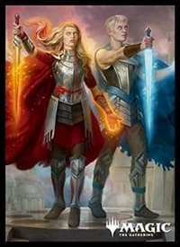 Magic: The Gathering Player's Card Sleeve - Throne of Eldraine - The Royal Scions (80-Pack)