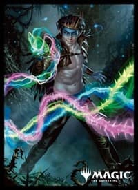 Magic: The Gathering Player's Card Sleeve - Throne of Eldraine - Oko, the Trickster (80-Pack)