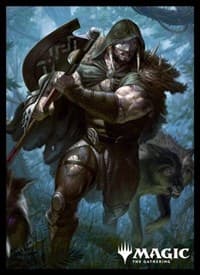 Magic: The Gathering Player's Card Sleeve - Throne of Eldraine - Garruk, Cursed Huntsman (80-Pack)