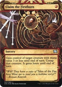 Claim the Firstborn (Foil Etched)