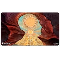 Mystical Archive Approach of the Second Sun Playmat for Magic