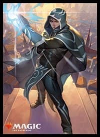 Magic: The Gathering Player's Card Sleeve - War of the Spark - Jace, Wielder of Mysteries (80-Pack)