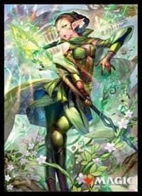 Magic: The Gathering Player's Card Sleeve - War of the Spark - Nissa, Who Shakes the World (80-Pack)