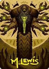 Inquisition of Kozilek Art Card (Gold-Stamped Signature)