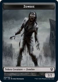 Zombie // Horror Double-Sided Token