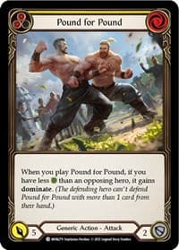 Pound for Pound (Yellow)