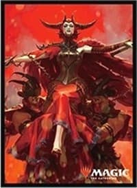 Magic: The Gathering Player's Card Sleeve - Ravnica Allegiance - Judith, the Scourge Diva (80-Pack)