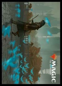 Magic: The Gathering Player's Card Sleeve - Guilds of Ravnica - Murmuring Mystic (80-Pack)