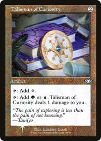 Talisman of Curiosity (Retro Frame)