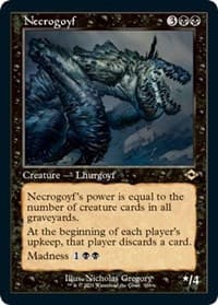 Necrogoyf (Retro Frame) (Foil Etched)