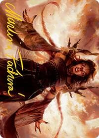 Dragon's Rage Channeler Art Card (Gold-Stamped Signature)