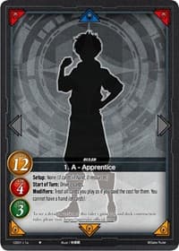 1. A - Apprentice (A)