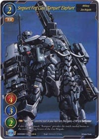Sergeant First Class "Rampart" Elephant (Extended Art)