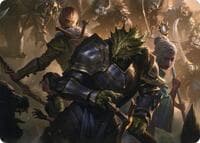 You Come to the Gnoll Camp Art Card