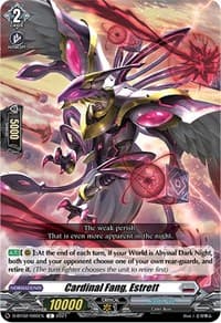 Cardinal Fang, Estrett