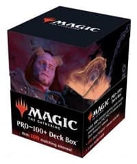 Commander Adventures in the Forgotten Realms Prosper, Tome-Bound (V3) Sleeves & Deck Box Combo for Magic The Gathering