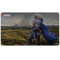 Commander Adventures in the Forgotten Realms Galea, Kindler of Hope (V4) Playmat for Magic The Gathering