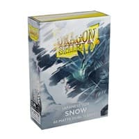 Dragon Shield Dual Matte Japanese Sleeves - Snow (60-Pack)