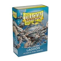 Dragon Shield Dual Matte Japanese Sleeves - Lagoon (60-Pack)
