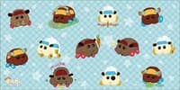Bushiroad Rubber Mat Collection V2 Vol.56: PUI PUI Molcar - Abby, Choco, Teddy