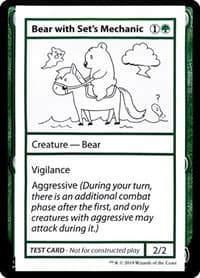 Bear with Set's Mechanic (No PW Symbol)