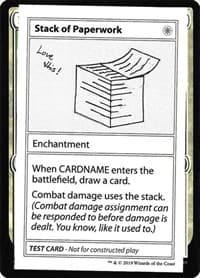 Stack of Paperwork (No PW Symbol)