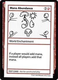 Mana Abundance (No PW Symbol)